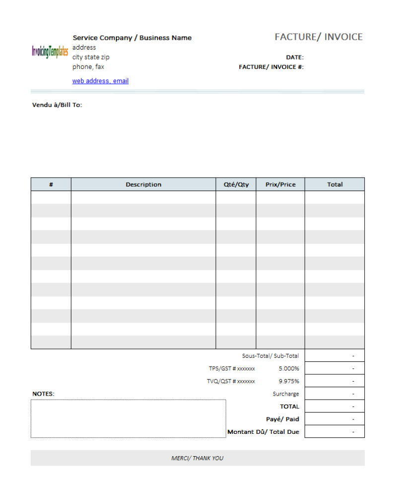 Free Invoice Template For Wordpad Download Free Software Filecloudtunes