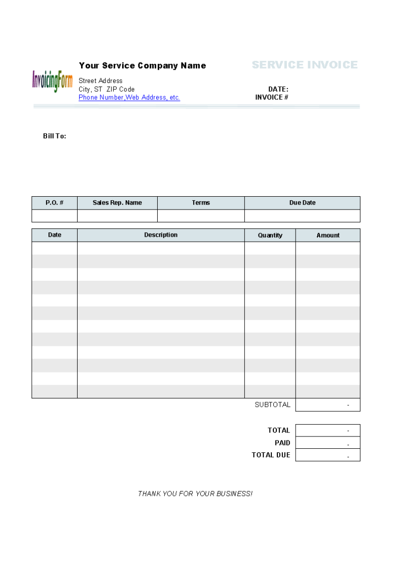 Proforma Invoice Format In Word Free Download - 3 Results Found ...